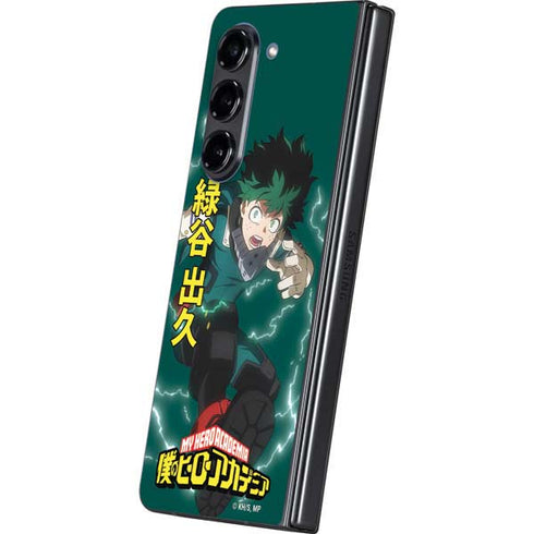 My Hero Academia Deku Season 4 Galaxy Z Fold5 5G Skin