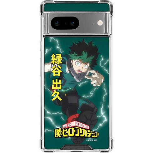 My Hero Academia Deku Season 4 Google Pixel 8 Clear Case