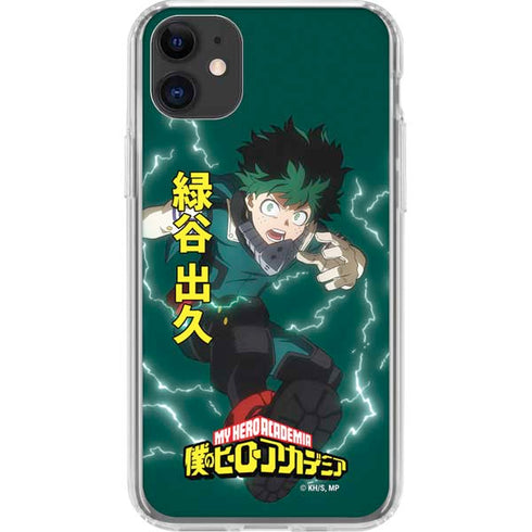 My Hero Academia Deku Season 4 iPhone 11 Clear Case