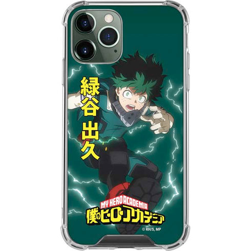 My Hero Academia Deku Season 4 iPhone 11 Pro Max Clear Case
