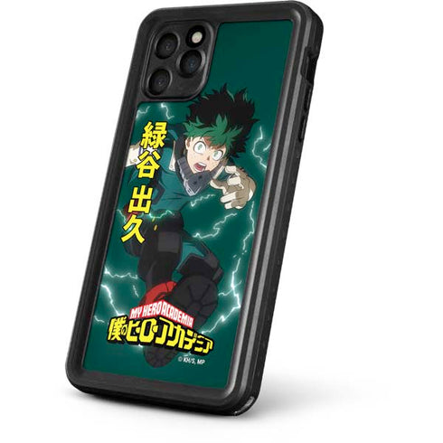 My Hero Academia Deku Season 4 iPhone 11 Pro Waterproof Case