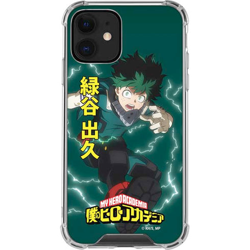 My Hero Academia Deku Season 4 iPhone 12 Clear Case