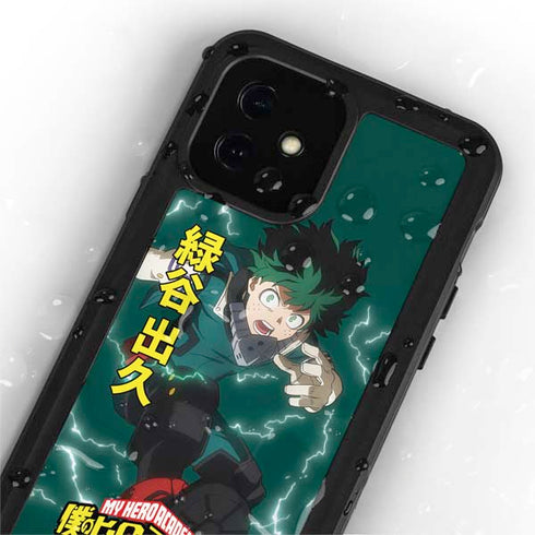 My Hero Academia Deku Season 4 iPhone 12 Mini Waterproof Case