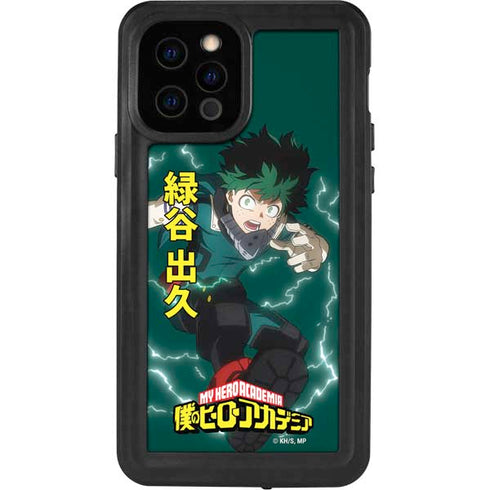 My Hero Academia Deku Season 4 iPhone 12 Pro Waterproof Case