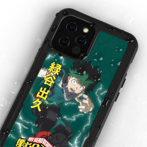 My Hero Academia Deku Season 4 iPhone 12 Pro Waterproof Case