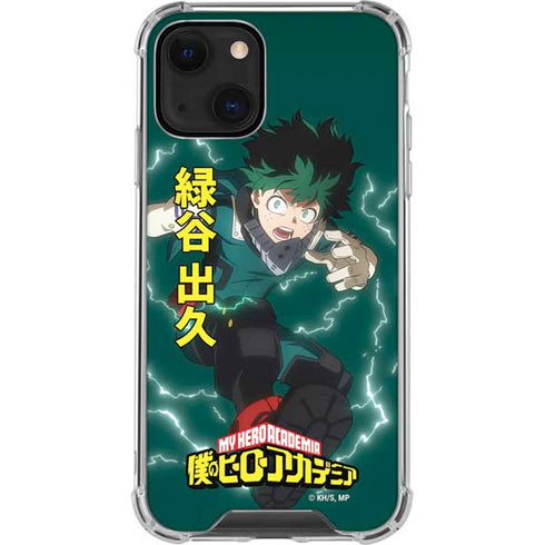 My Hero Academia Deku Season 4 iPhone 13 Mini Clear Case