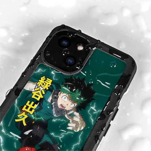 My Hero Academia Deku Season 4 iPhone 13 Mini Waterproof Case