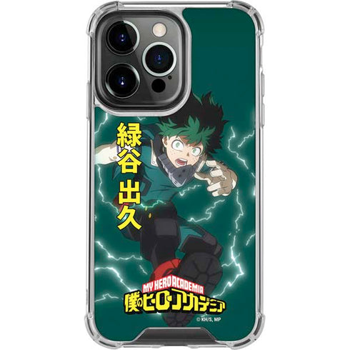 My Hero Academia Deku Season 4 iPhone 13 Pro Clear Case