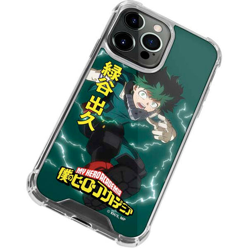 My Hero Academia Deku Season 4 iPhone 13 Pro Clear Case