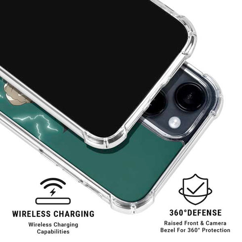 My Hero Academia Deku Season 4 iPhone 14 Plus Clear Case