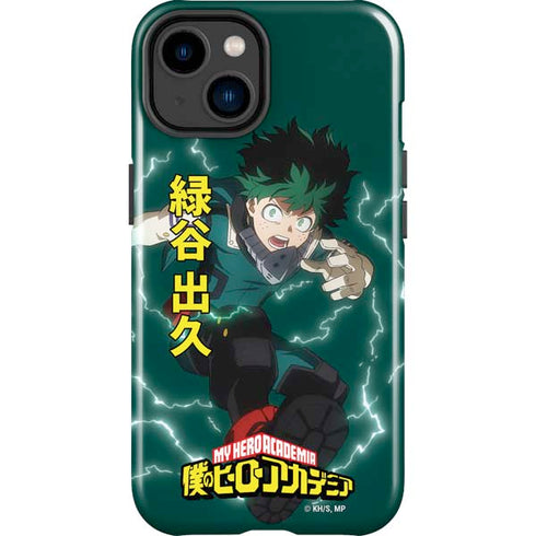 My Hero Academia Deku Season 4 iPhone 14 Plus Impact Case