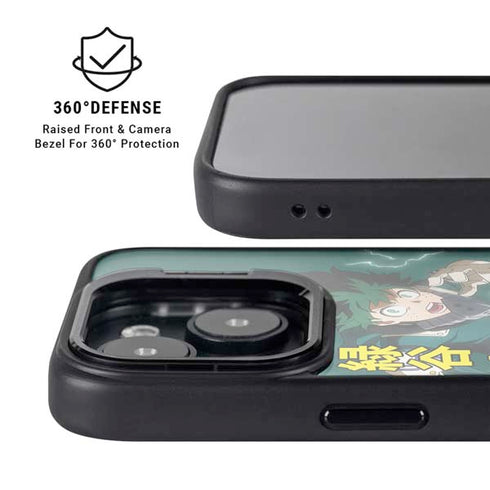 My Hero Academia Deku Season 4 iPhone 14 Plus Kickstand Case