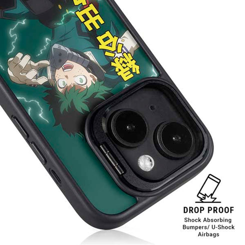 My Hero Academia Deku Season 4 iPhone 14 Plus Kickstand Case