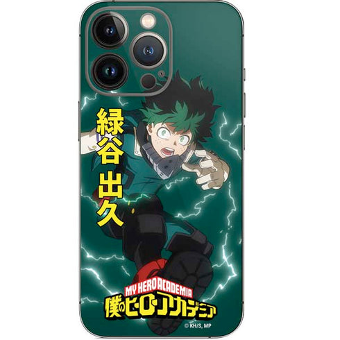 My Hero Academia Deku Season 4 iPhone 14 Pro Skin