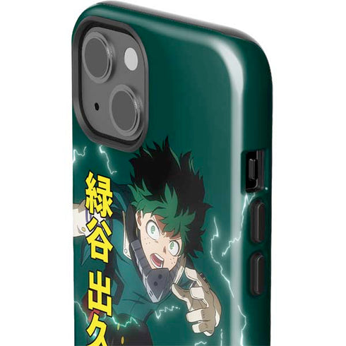 My Hero Academia Deku Season 4 iPhone 15 Plus Impact Case
