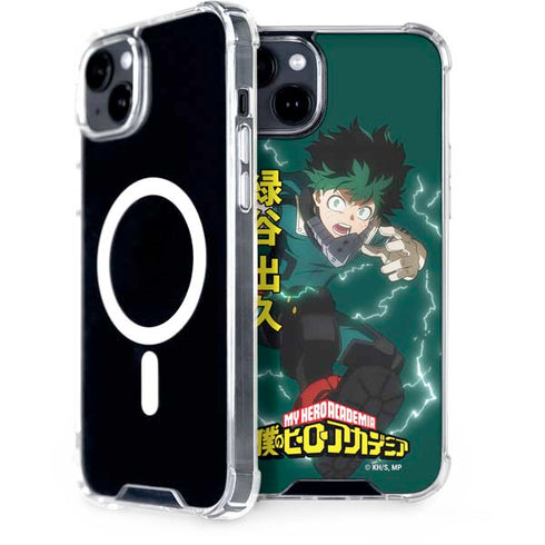 My Hero Academia Deku Season 4 iPhone 15 Plus MagSafe Case