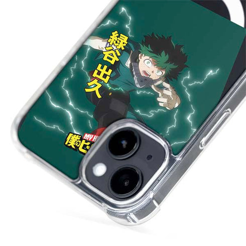 My Hero Academia Deku Season 4 iPhone 15 Plus MagSafe Case