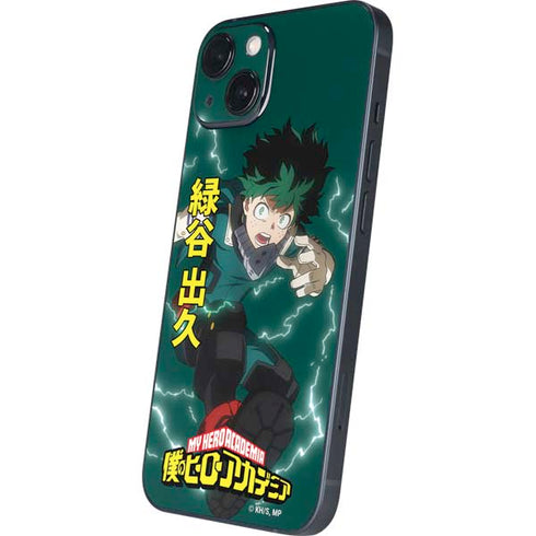 My Hero Academia Deku Season 4 iPhone 15 Plus Skin
