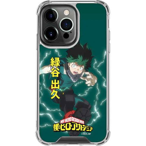 My Hero Academia Deku Season 4 iPhone 15 Pro Clear Case