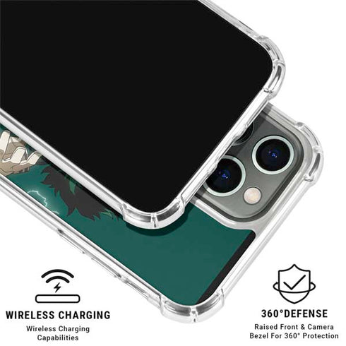 My Hero Academia Deku Season 4 iPhone 15 Pro Clear Case