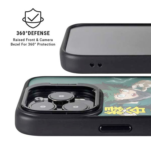 My Hero Academia Deku Season 4 iPhone 15 Pro Kickstand Case