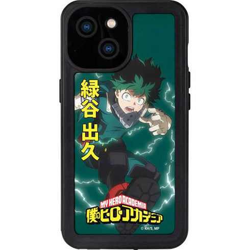 My Hero Academia Deku Season 4 iPhone 15 Waterproof Case