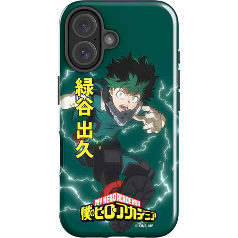 My Hero Academia Deku Season 4 iPhone 16 Plus Impact Case