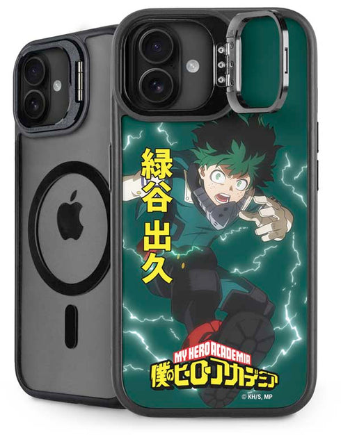 My Hero Academia Deku Season 4 iPhone 16 Plus Kickstand Case