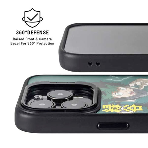 My Hero Academia Deku Season 4 iPhone 16 Pro Kickstand Case