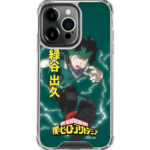 My Hero Academia Deku Season 4 iPhone 16 Pro Max Clear Case