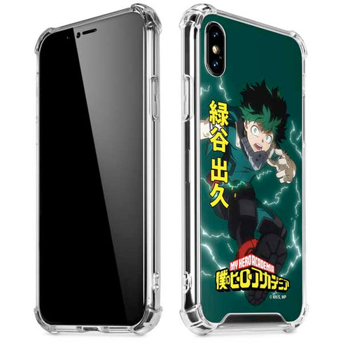 My Hero Academia Deku Season 4 iPhone X/XS Clear Case