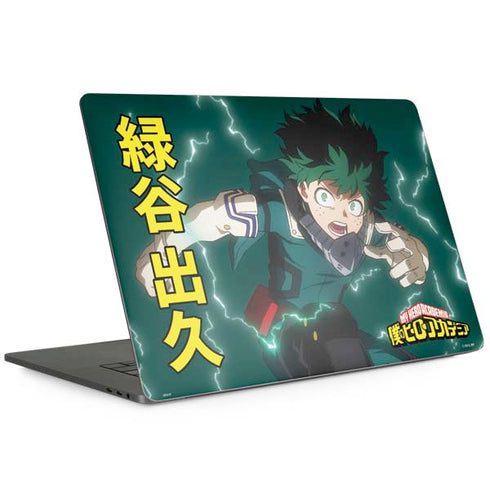 My Hero Academia Deku Season 4 Apple MacBook Pro 15-inch Skin