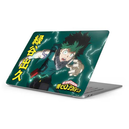 My Hero Academia Deku Season 4 Apple MacBook Pro 16-inch Skin