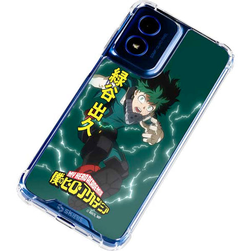 My Hero Academia Deku Season 4 Moto G 5G (2024) Clear Case