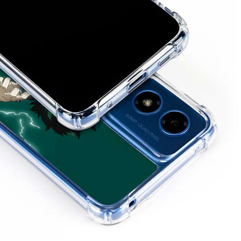 My Hero Academia Deku Season 4 Moto G 5G (2024) Clear Case