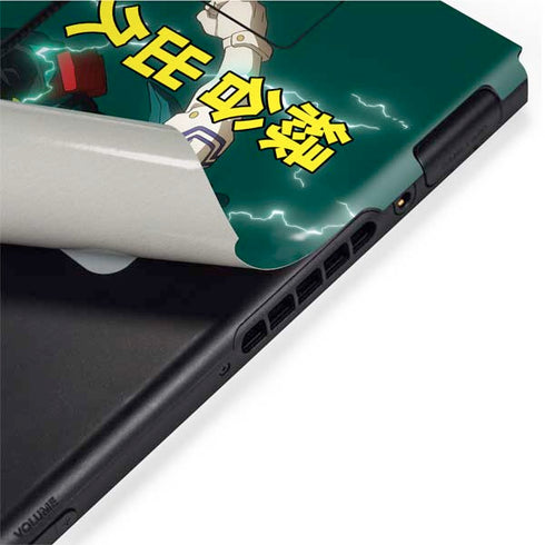 My Hero Academia Deku Season 4 Nintendo Switch Bundle Skin