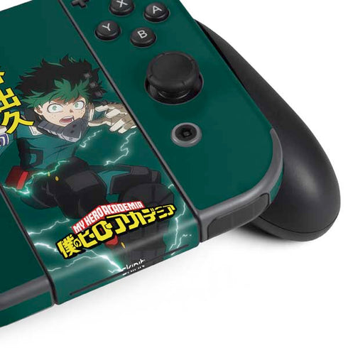 My Hero Academia Deku Season 4 Nintendo Switch Bundle Skin