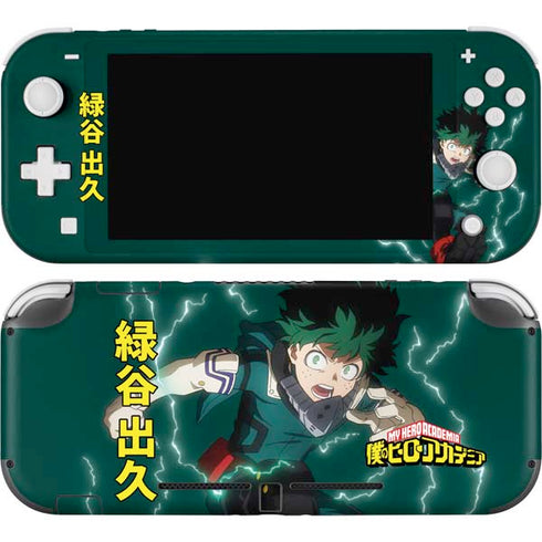 My Hero Academia Deku Season 4 Nintendo Switch Lite Skin
