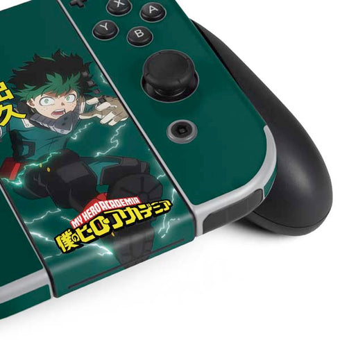 My Hero Academia Deku Season 4 Nintendo Switch OLED (2021) Skin