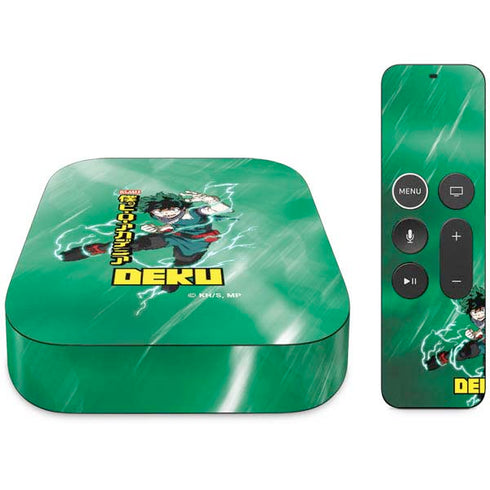 My Hero Academia Deku Season 3 Apple TV Skin