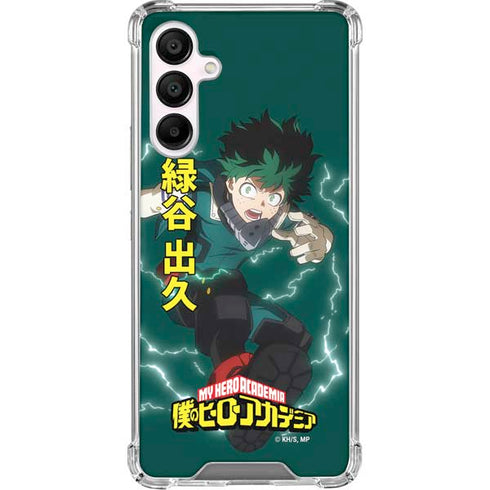 My Hero Academia Deku Season 4 Galaxy A16 5G Clear Case