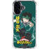 My Hero Academia Deku Season 4 iPhone 16 Plus Clear Case