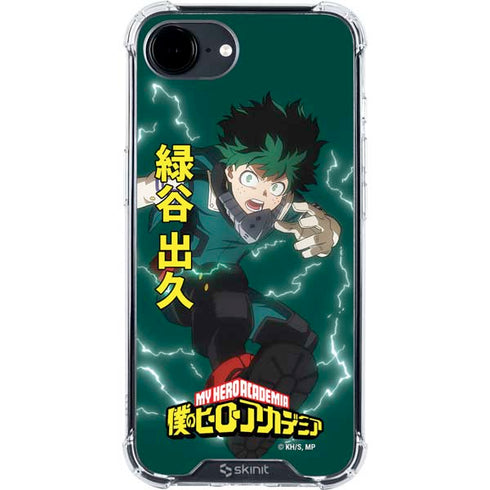 My Hero Academia Deku Season 4 iPhone 16e Clear Case