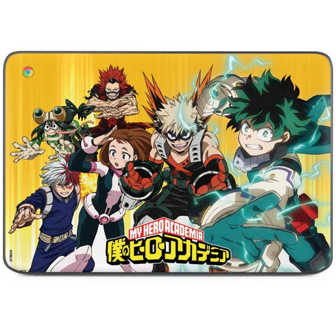 My Hero Academia Deku Squad Season 5 HP Chromebook Skin