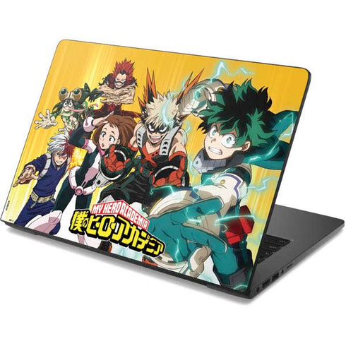 My Hero Academia Deku Squad Season 5 Dell Chromebook Skin