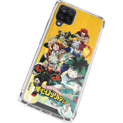 My Hero Academia Deku Squad Season 5 Galaxy A12 Clear Case