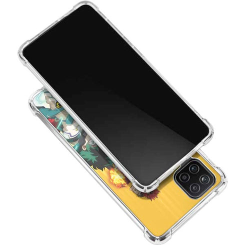 My Hero Academia Deku Squad Season 5 Galaxy A12 Clear Case
