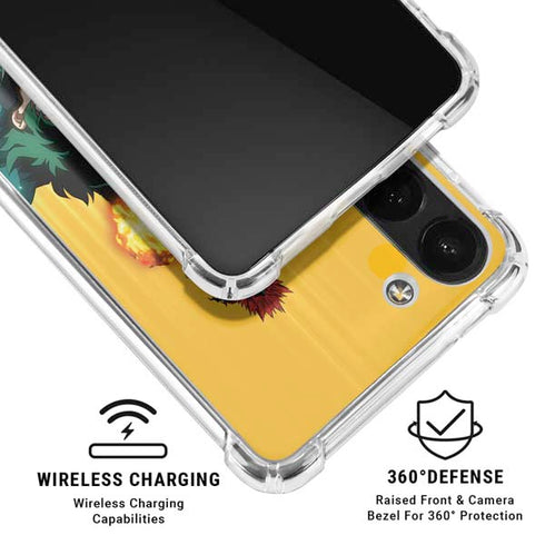 My Hero Academia Deku Squad Season 5 Galaxy A13 5G Clear Case