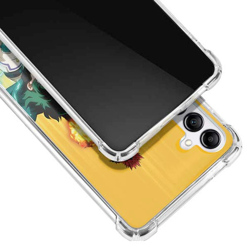 My Hero Academia Deku Squad Season 5 Galaxy A14 5G Clear Case