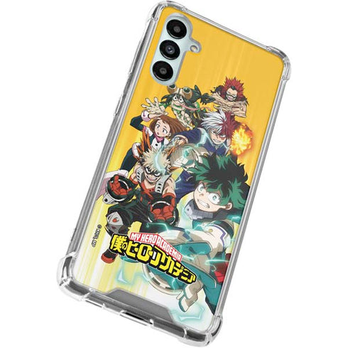 My Hero Academia Deku Squad Season 5 Galaxy A15 5G Clear Case